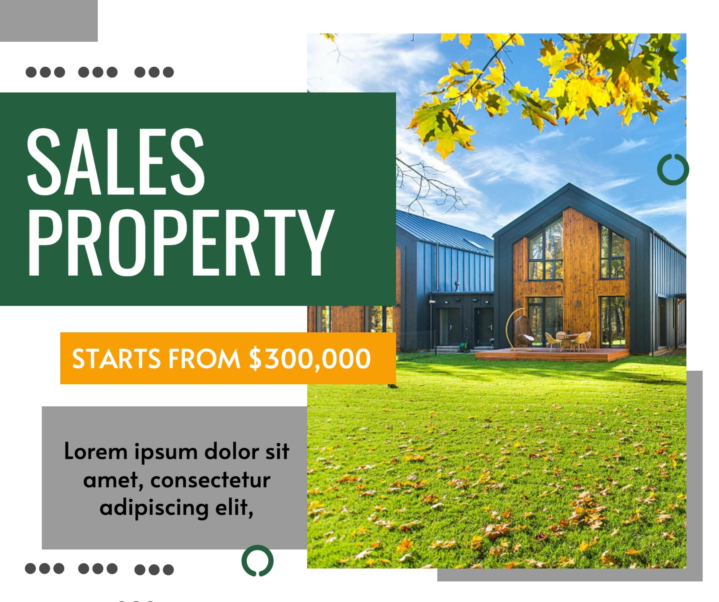 Sales Property Promo template