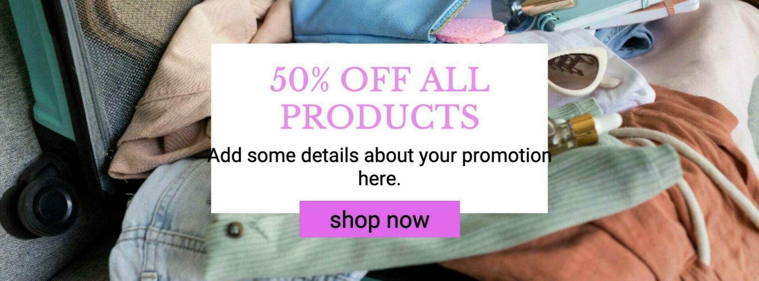 Fashion Sale template