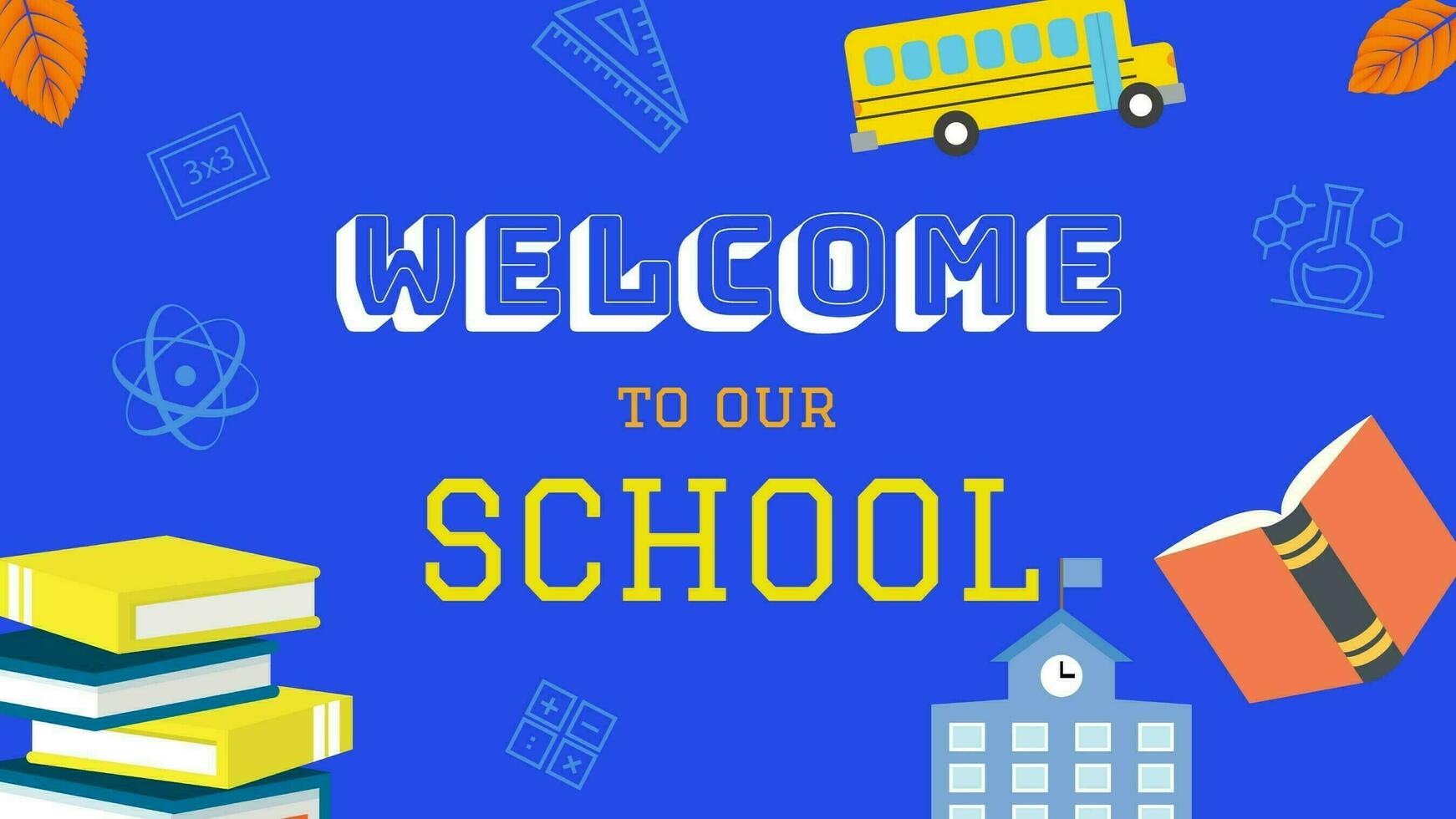 Welcome Back to School template