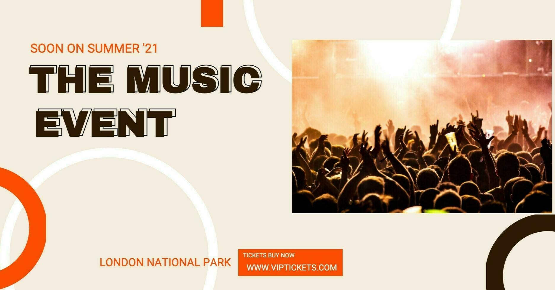 Music Event Promo template