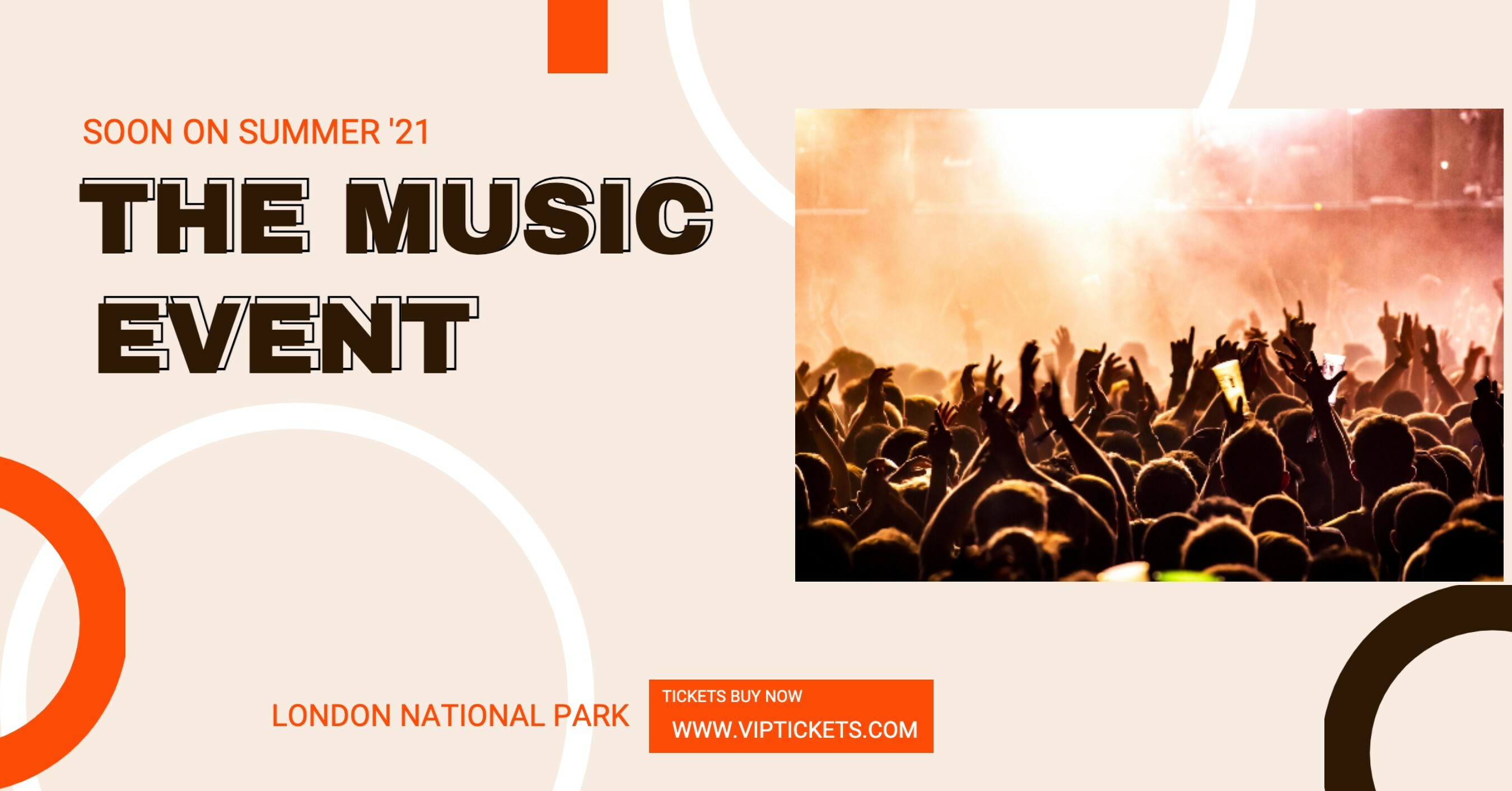Music Event Promo template