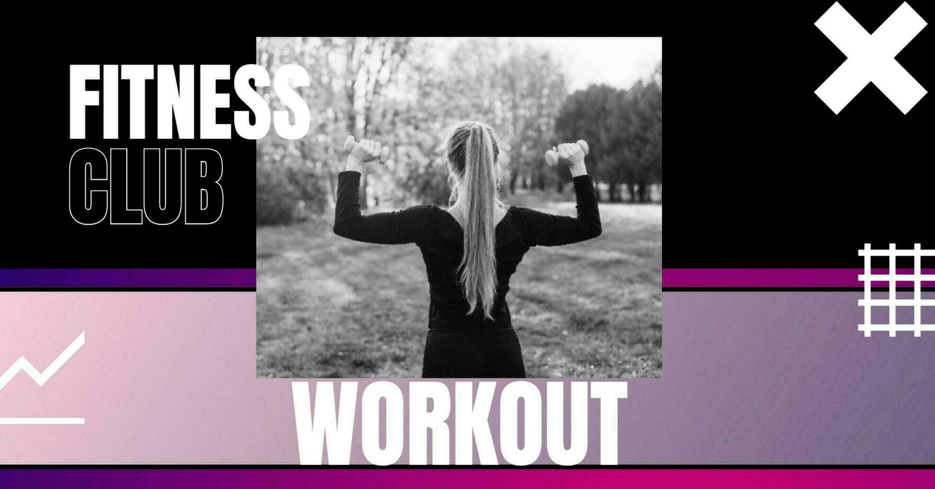 Fitness Workout template