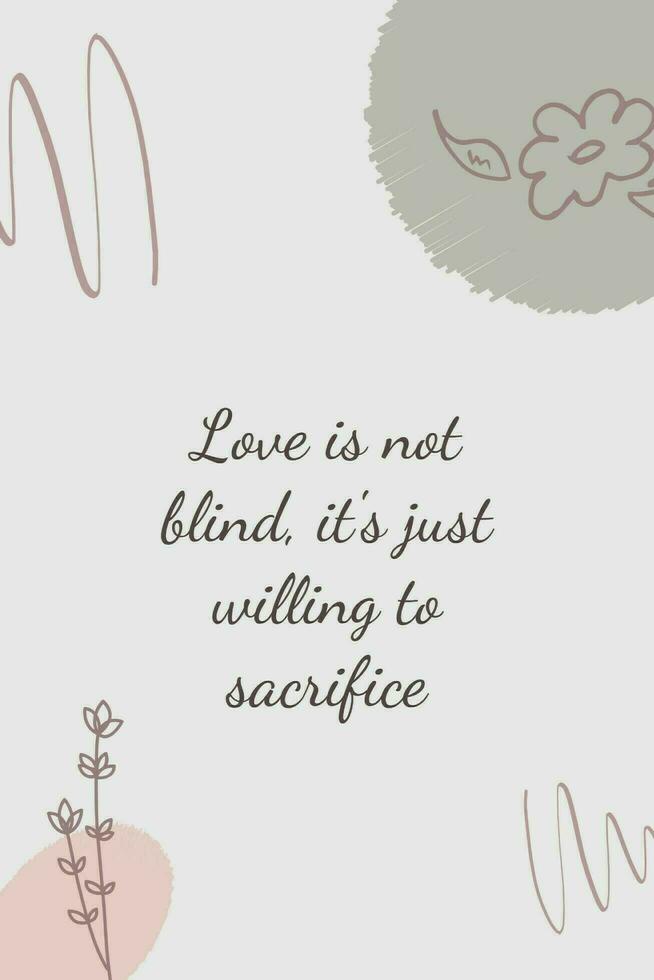 Beige Feminine Love Quotes Pinterest template