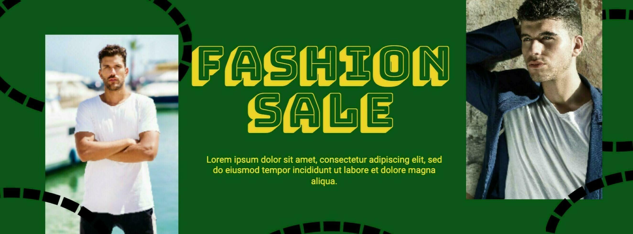 Fashion Sale Banner template