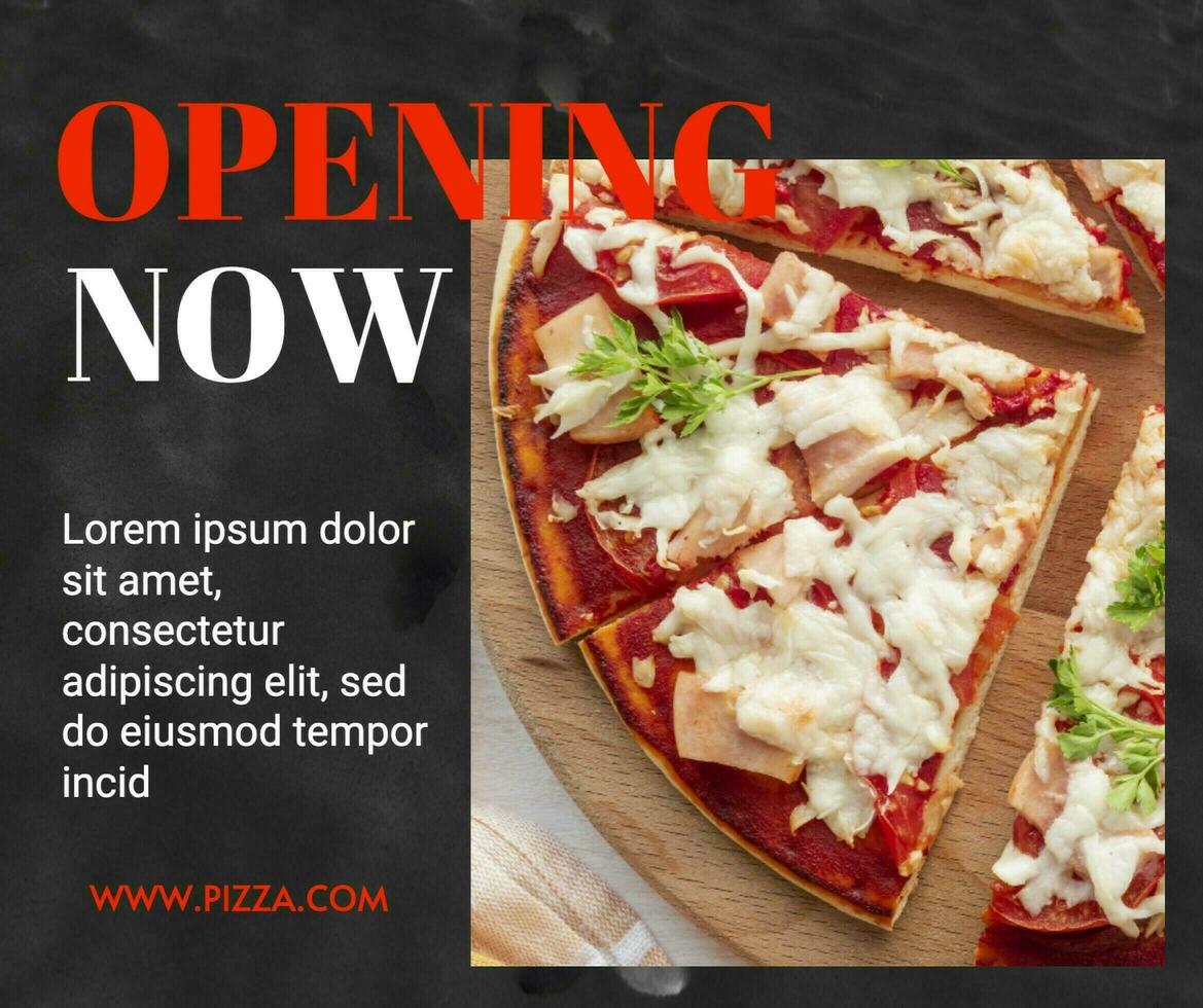 Pizza Promo template