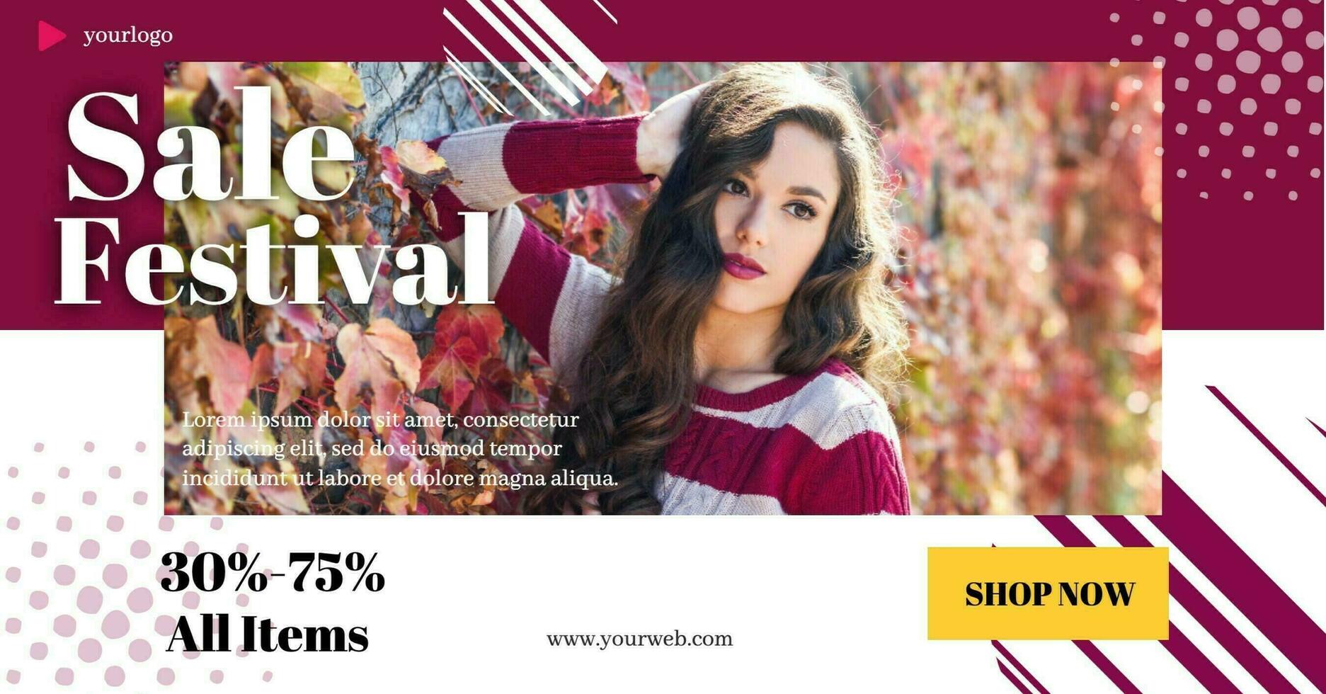 Sale Festival template