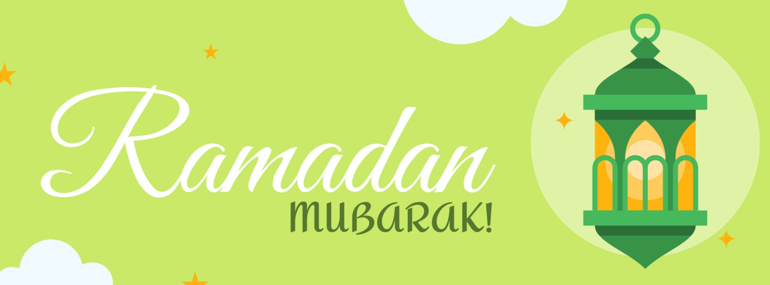 Ramadan Mubarak Banner template