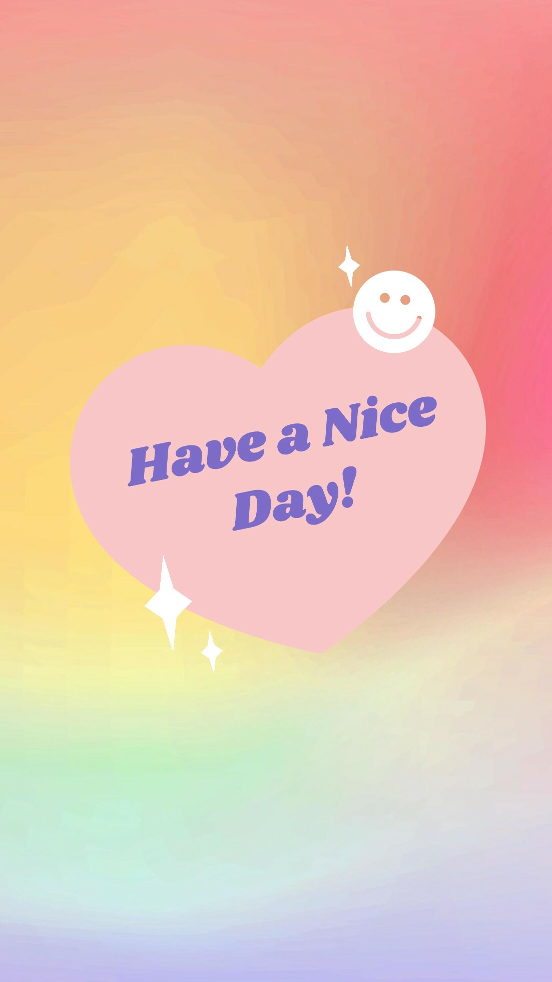 Daily quotes gradient smiley 20011887 template