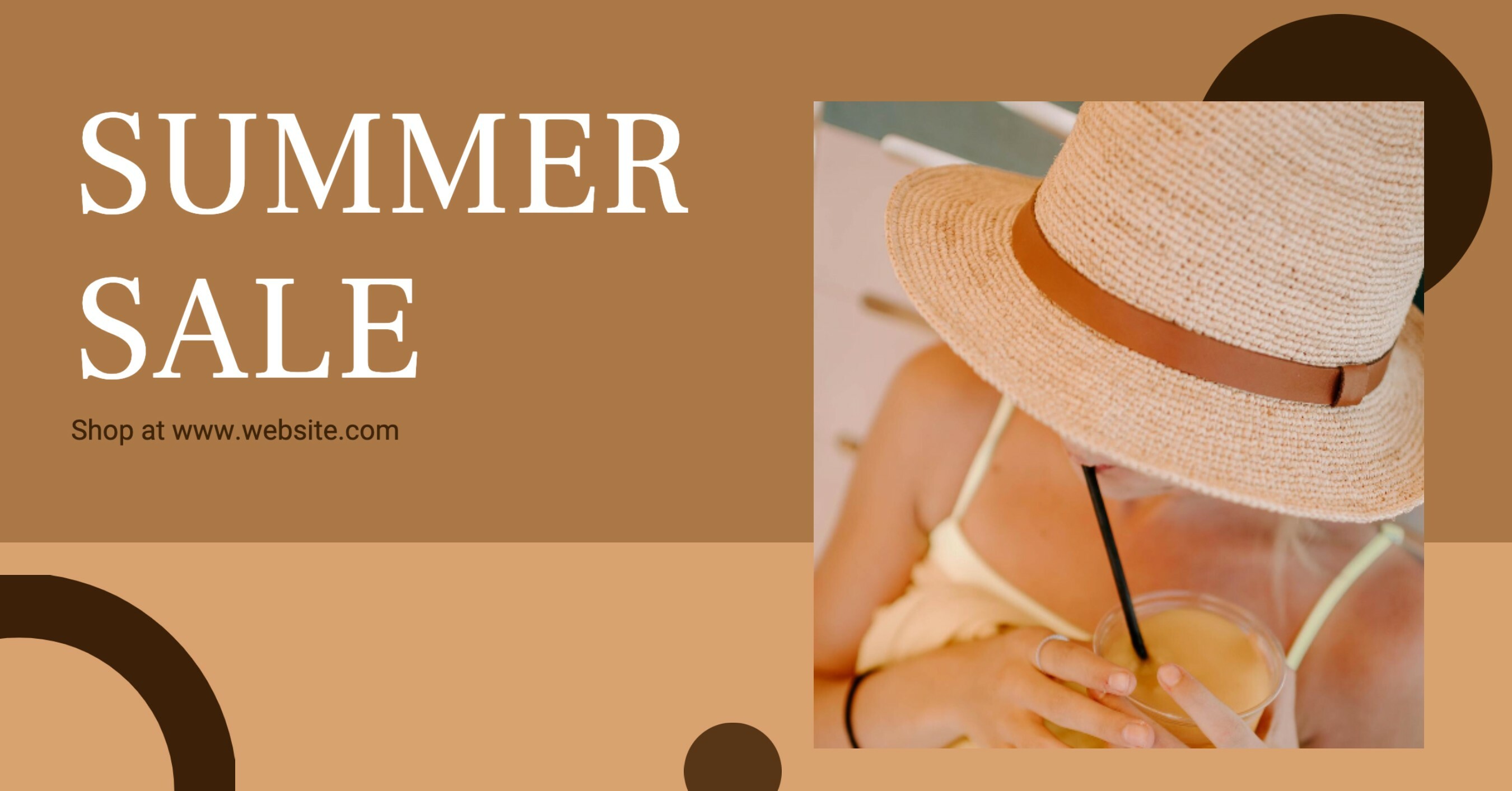 Summer fashion sale template