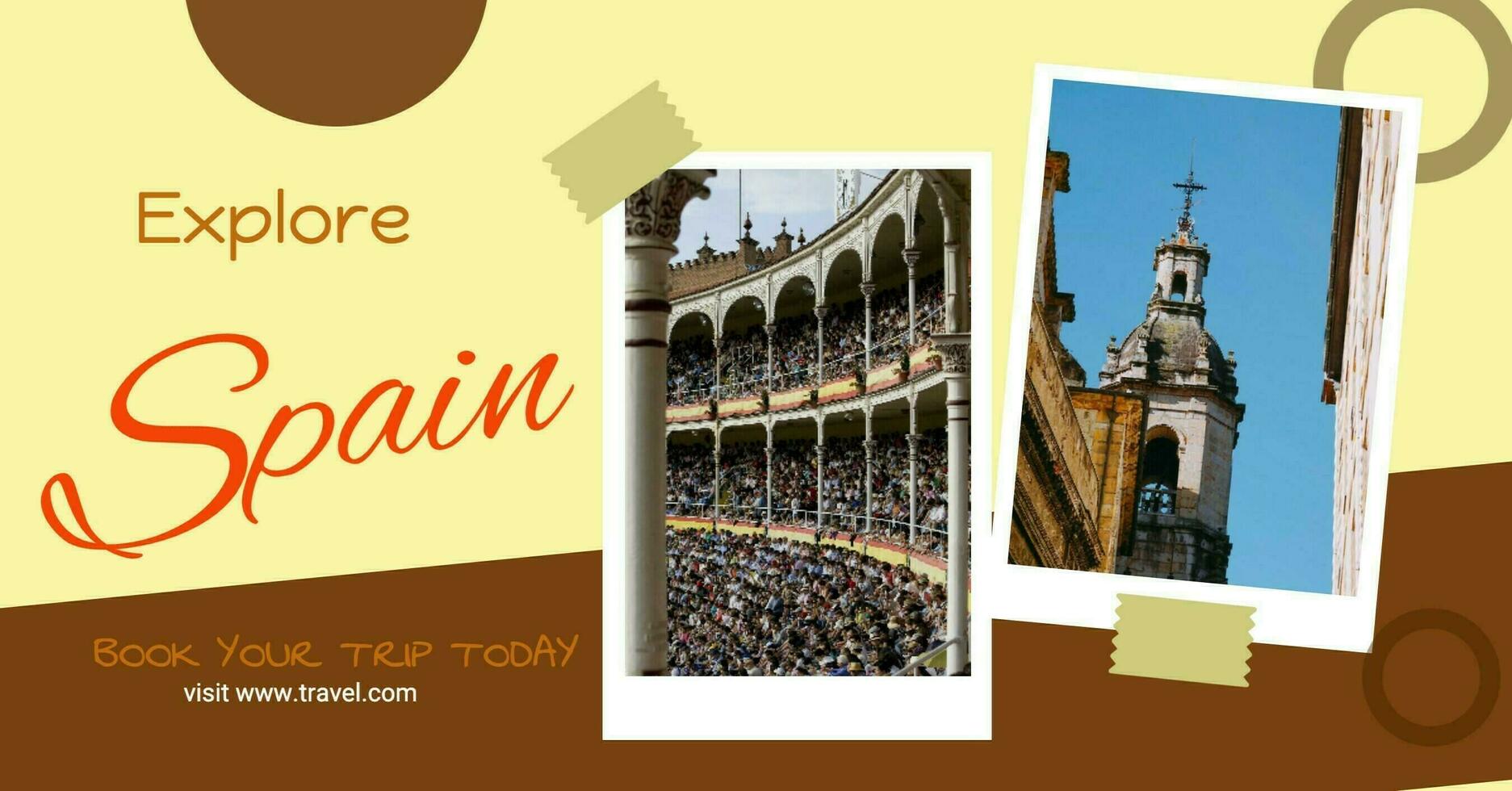 Explore Spain Promo template