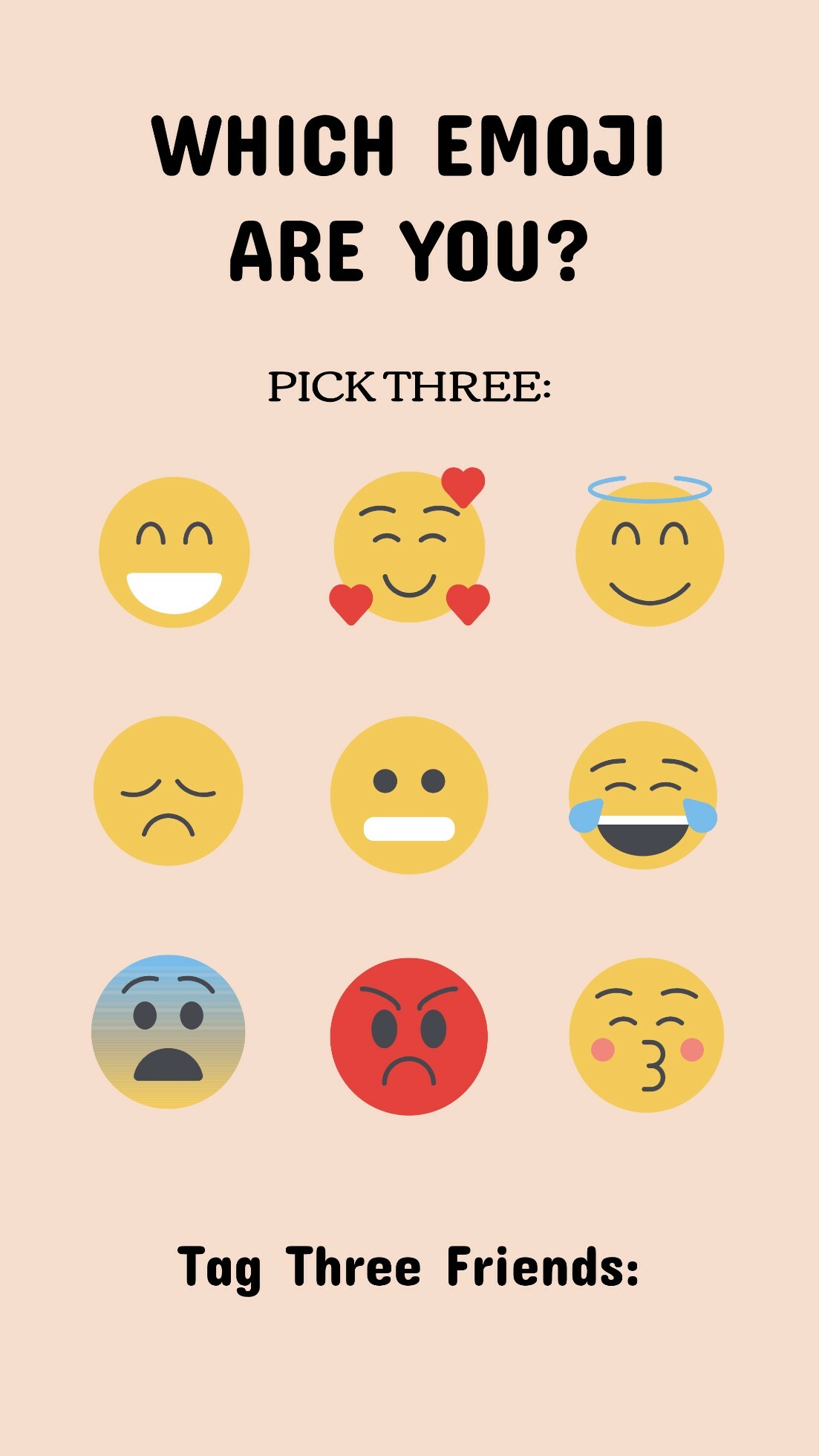 Emoji Social Media Template
