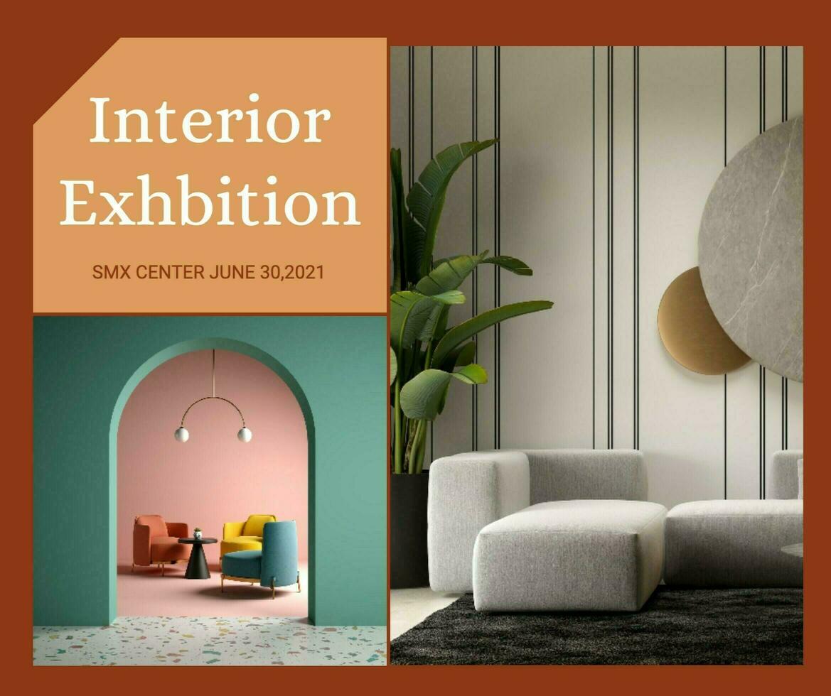 Interior exhibition promo template