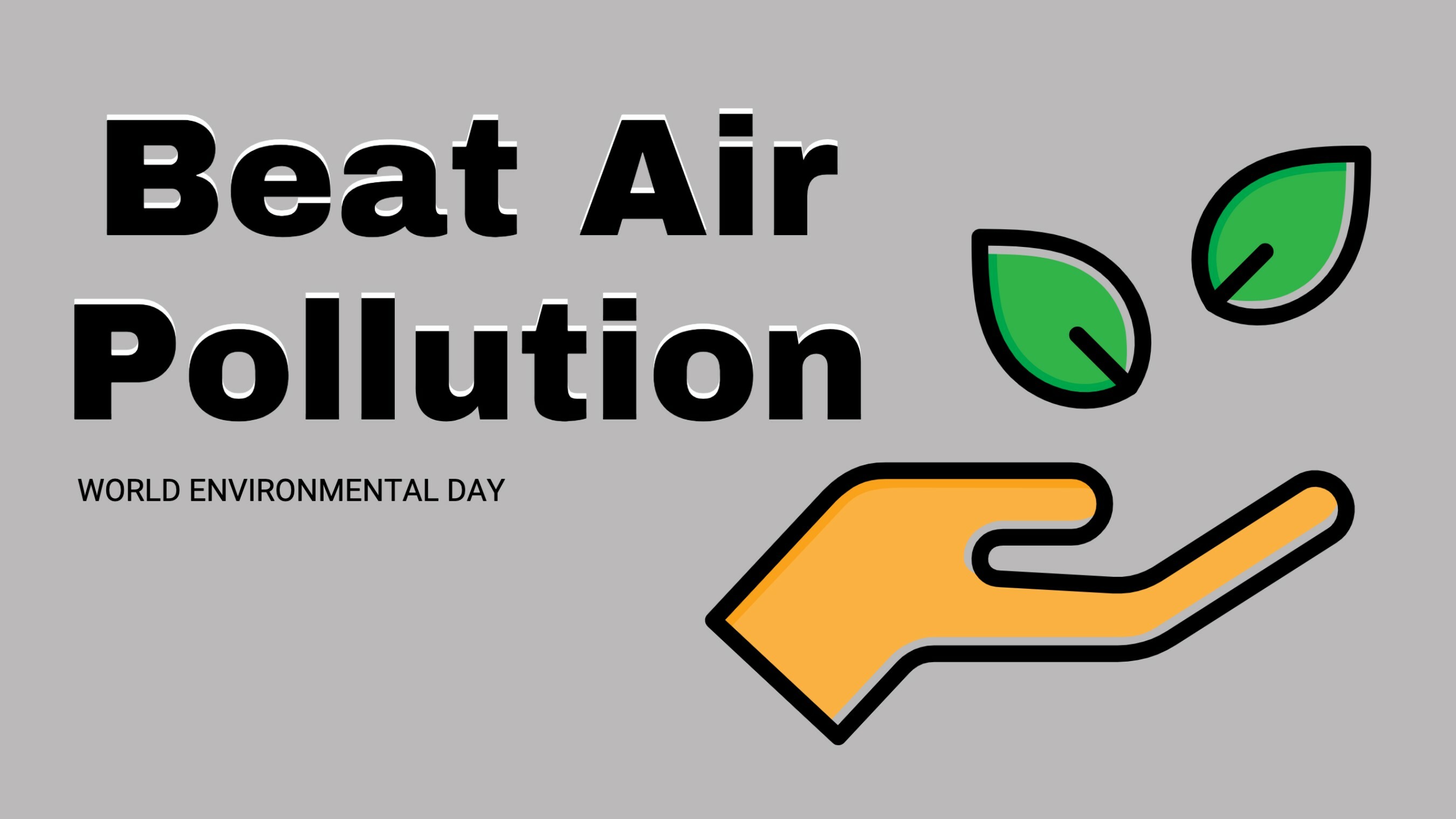 Beat Air Pollution template
