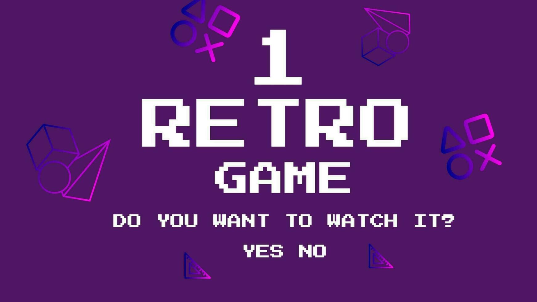 Retro Game 20012081 Template