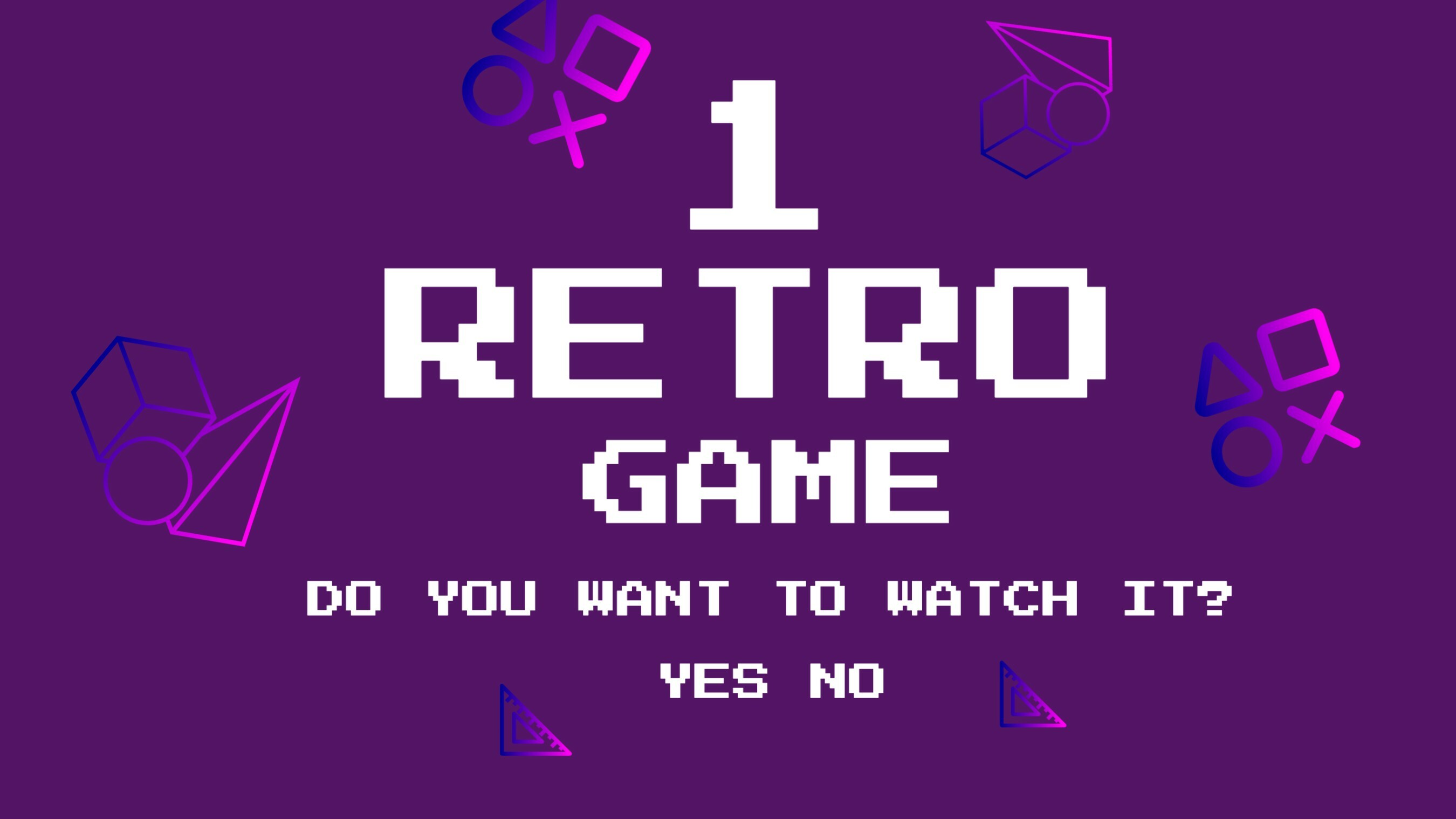 Retro Game template