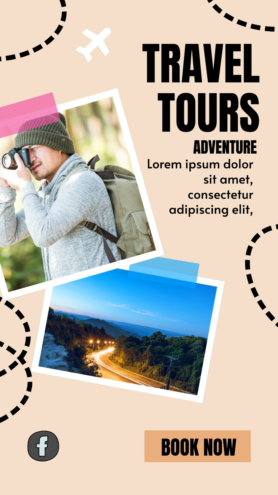Travel Tour Promo template