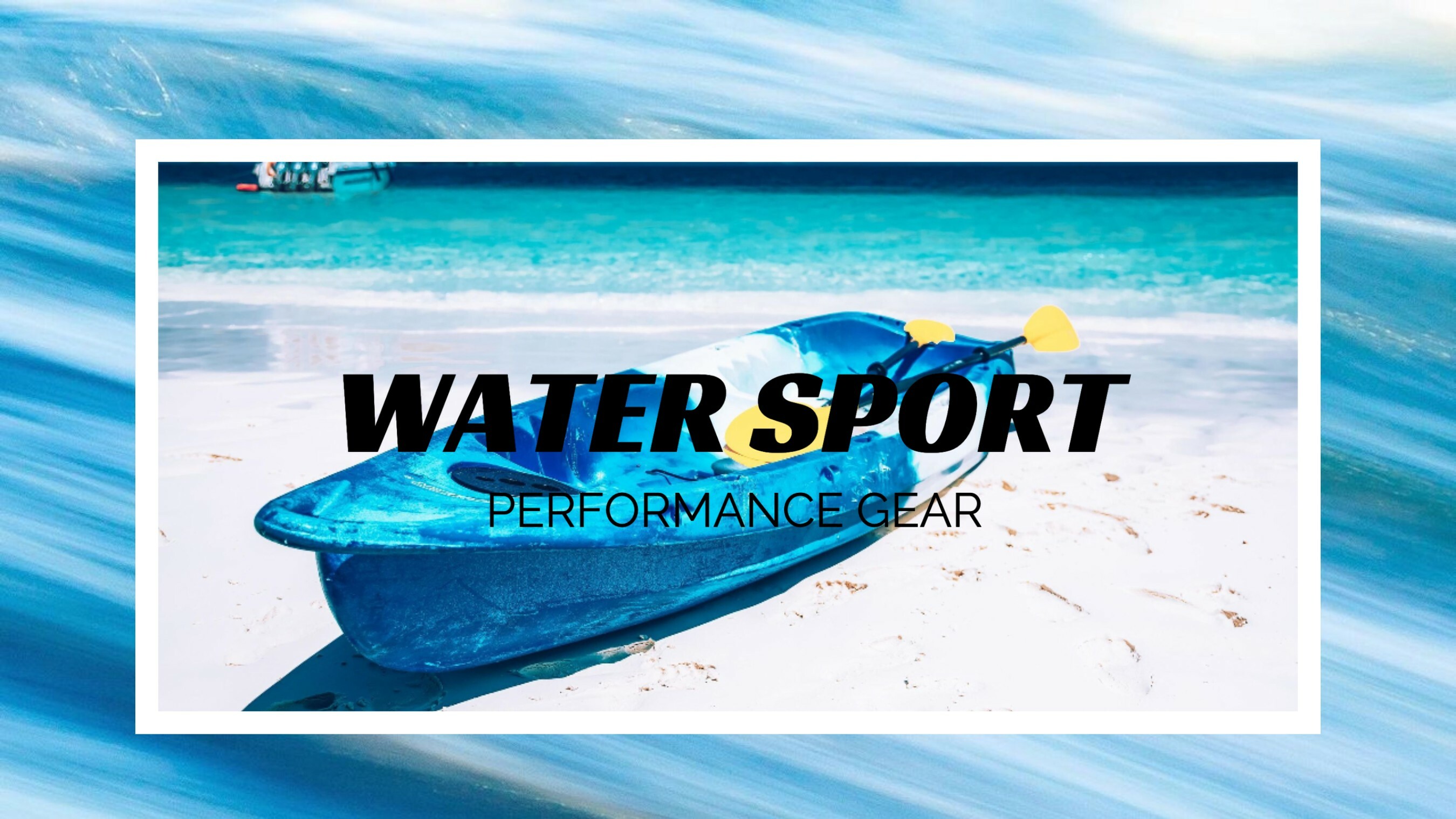 Water Sport Promo template