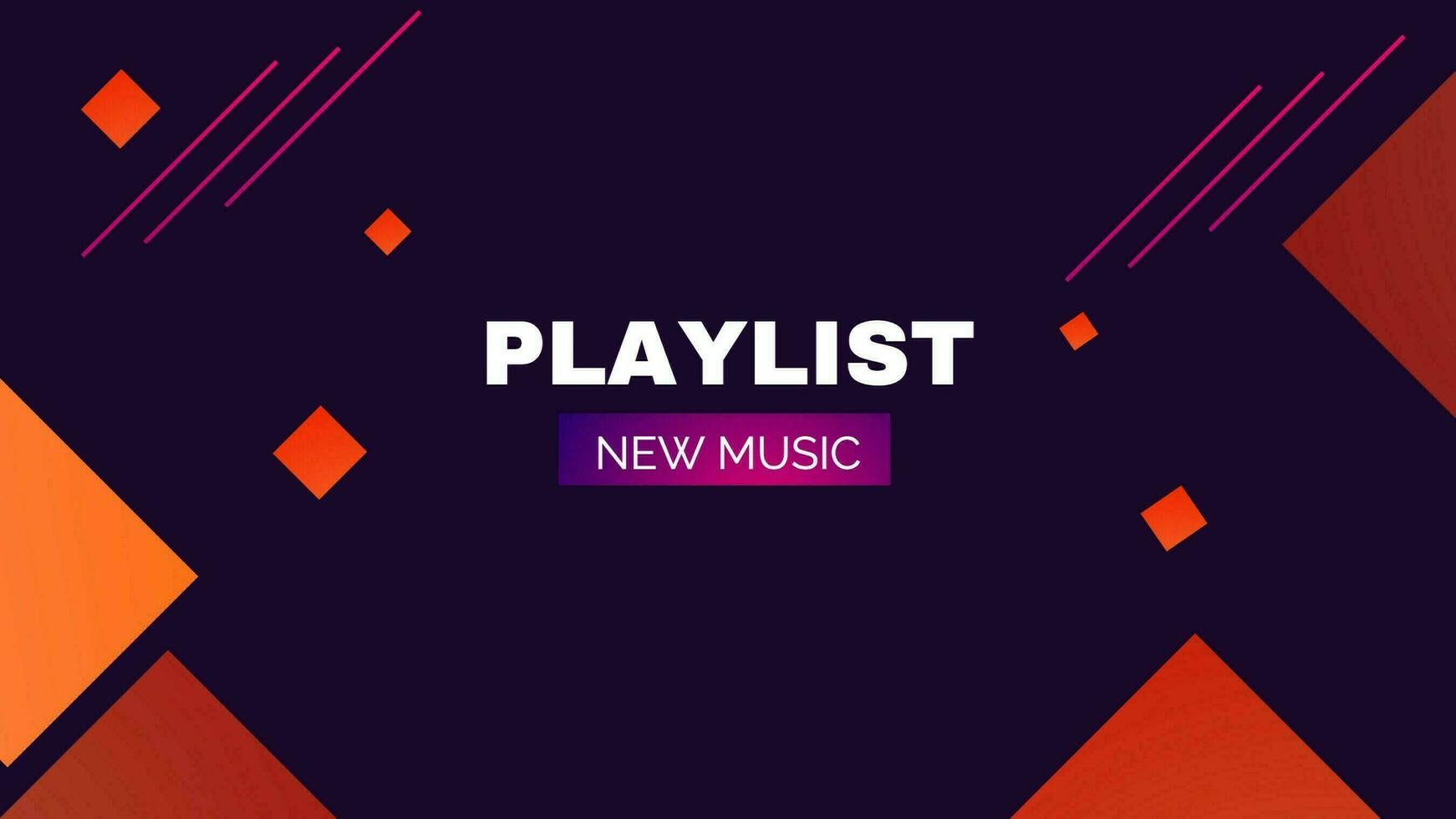 Playlist Promo template