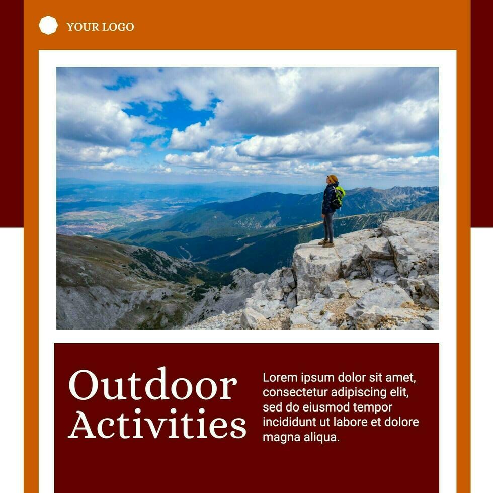 Outdoor Activities template