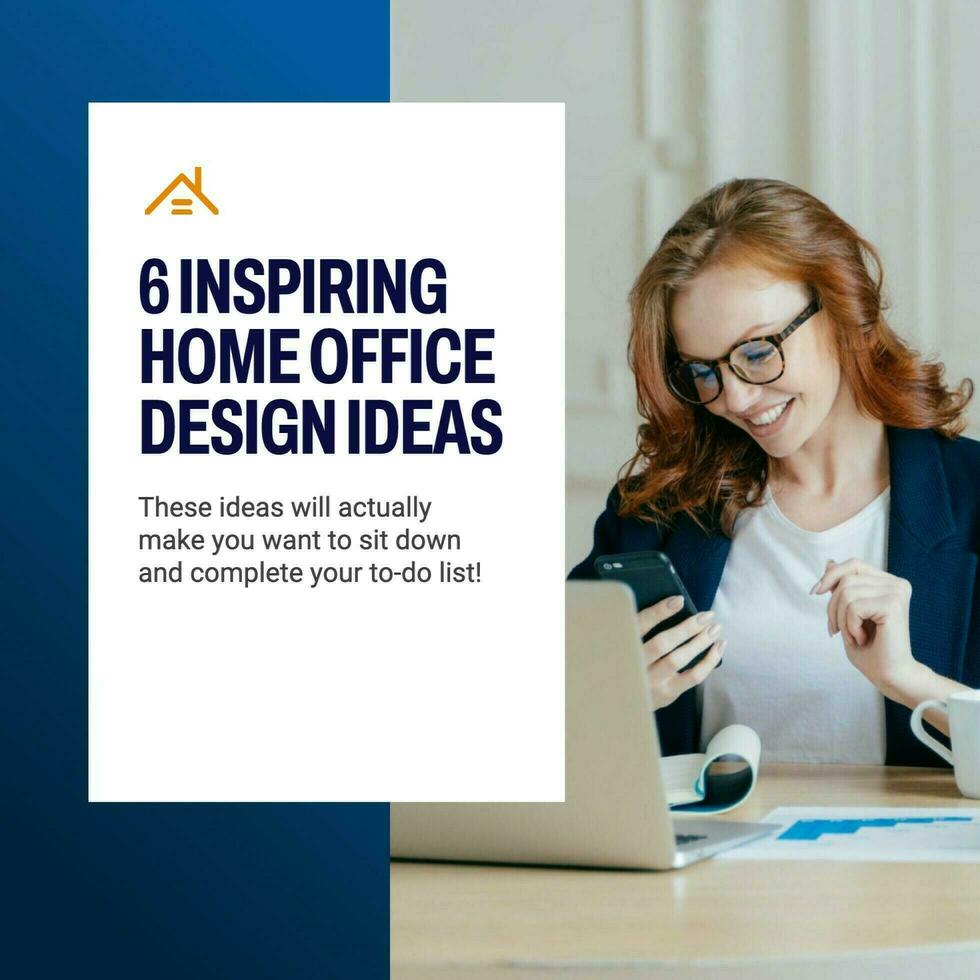 6 Inspiring Home Office Design Ideas template