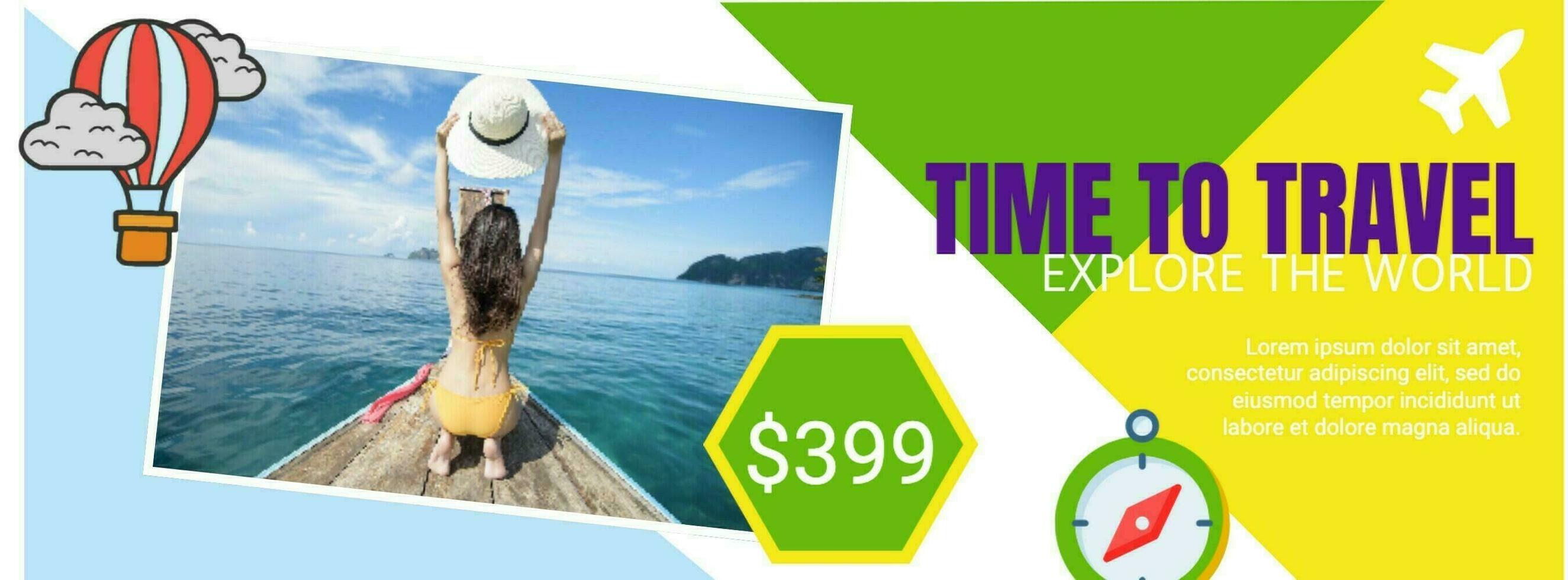 Travel Promo template