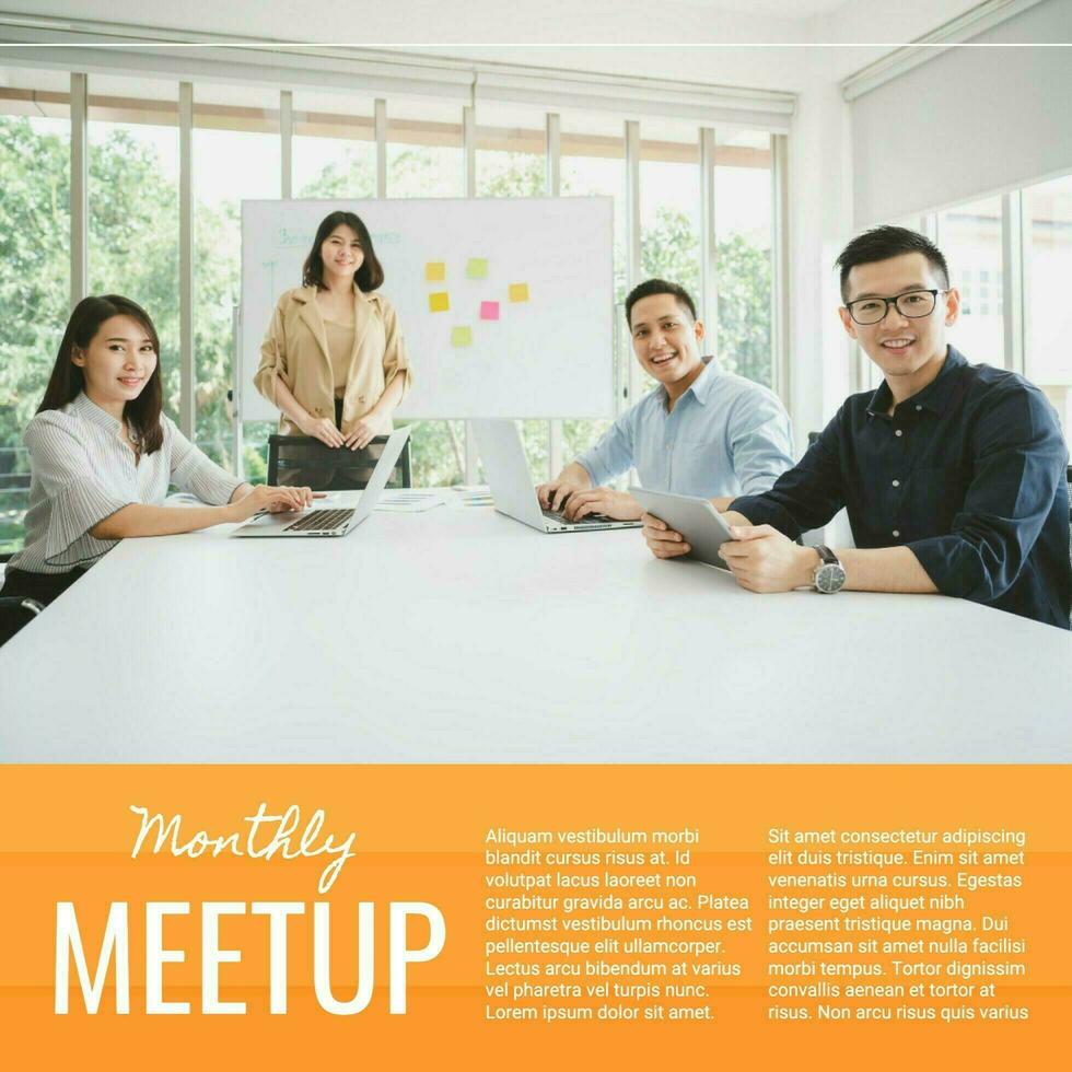 Meetup Promo template