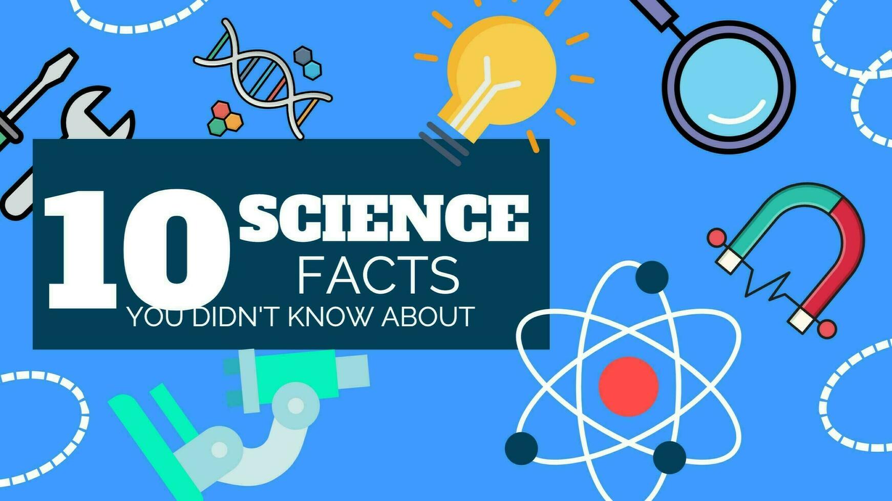 Modèle Science Facts Banner 20012508