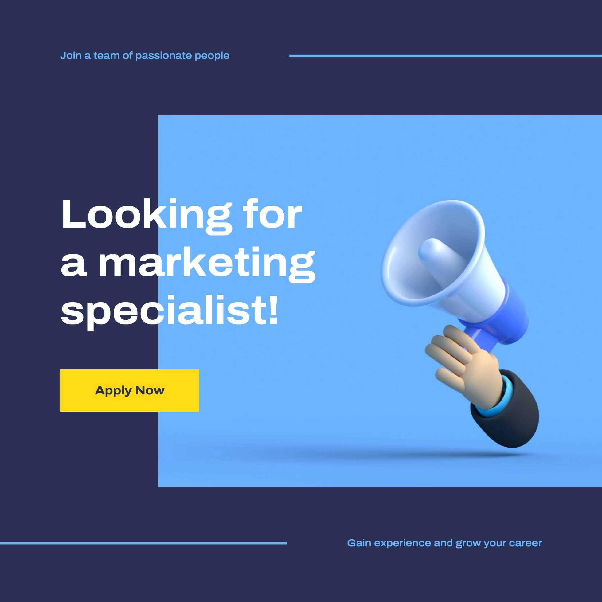 LinkedIn Recruiting Social Media Template 20012588 Template