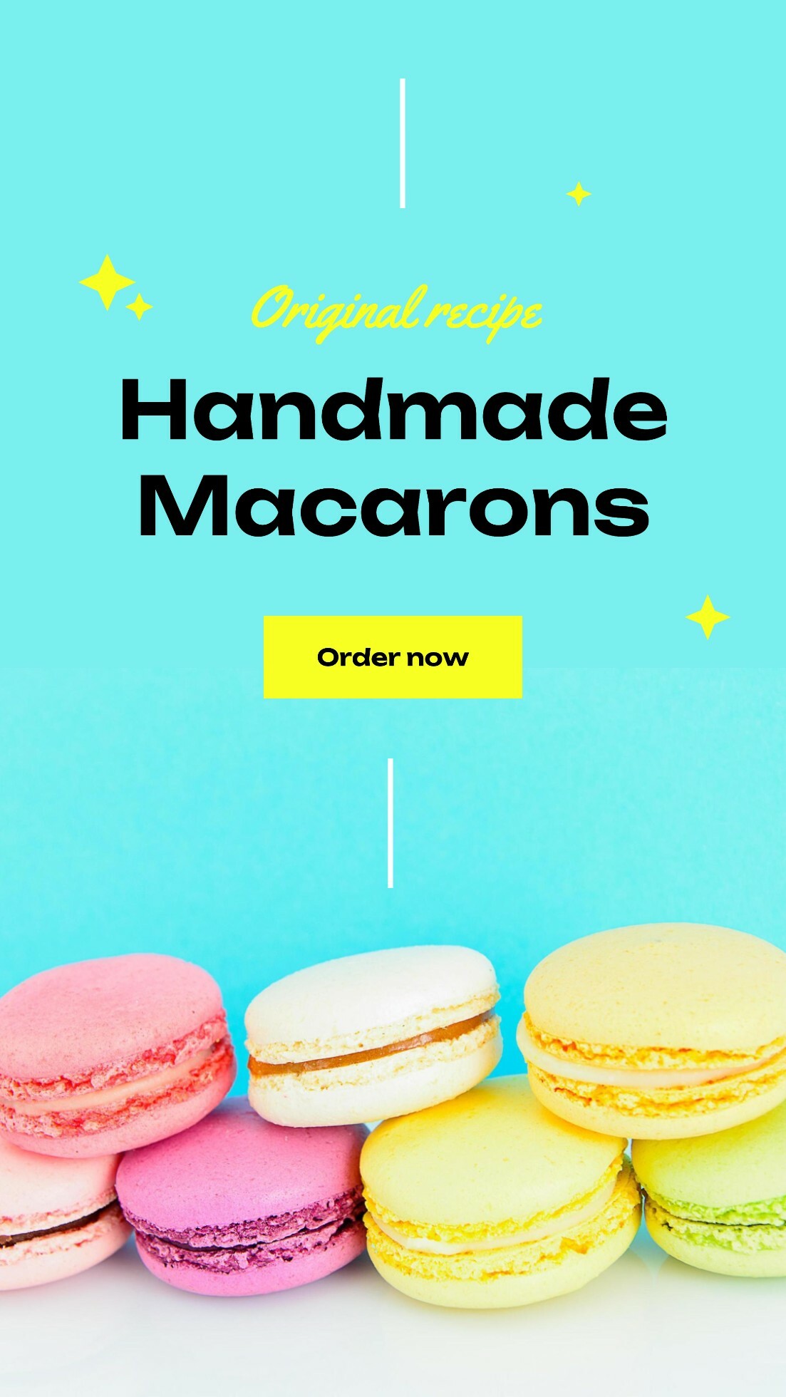 Product Instagram Story Template for Macarons