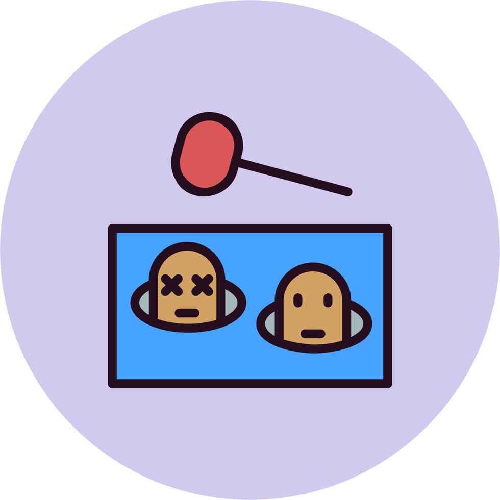 Whack A Mole Vector Icon