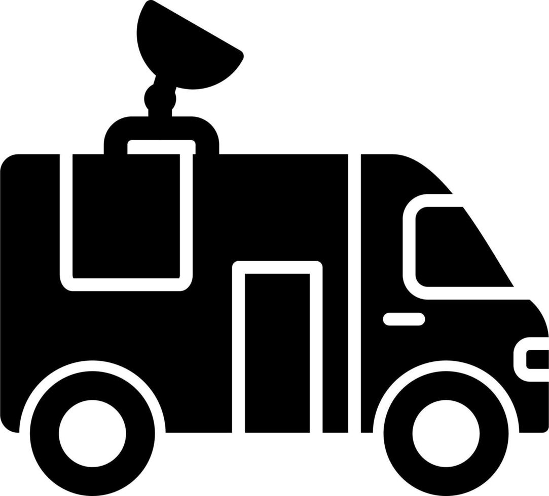 News Van Vector Icon