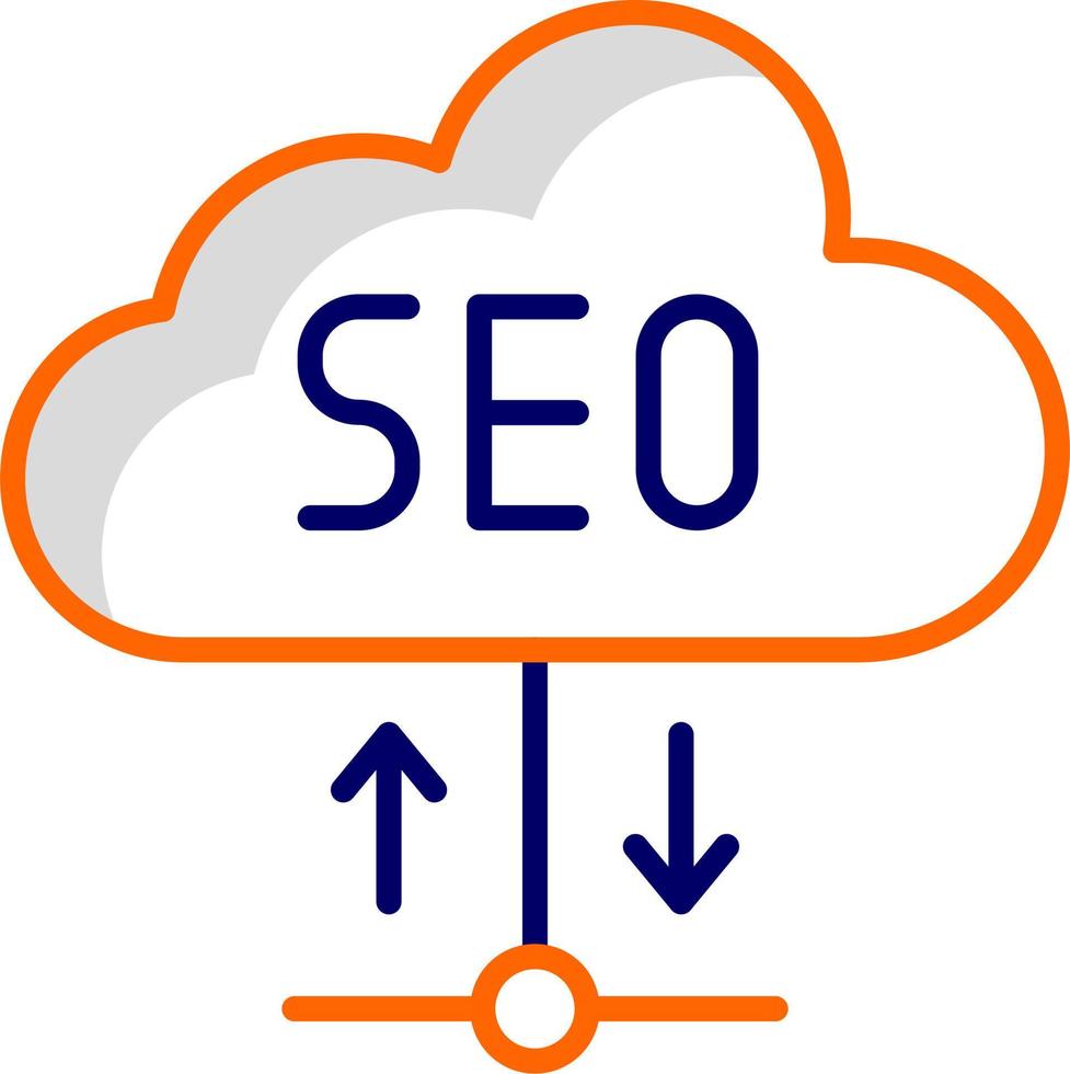 Cloud Server Vector Icon