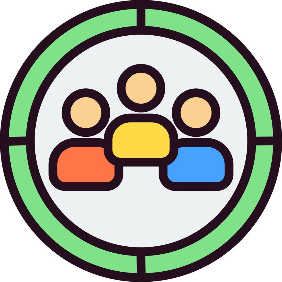 Target Audience Vector Icon