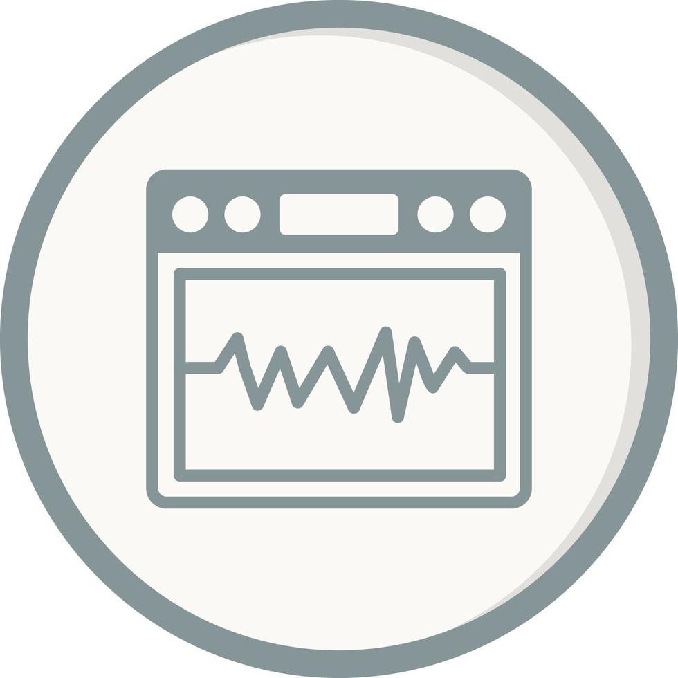 Seismograph Vector Icon