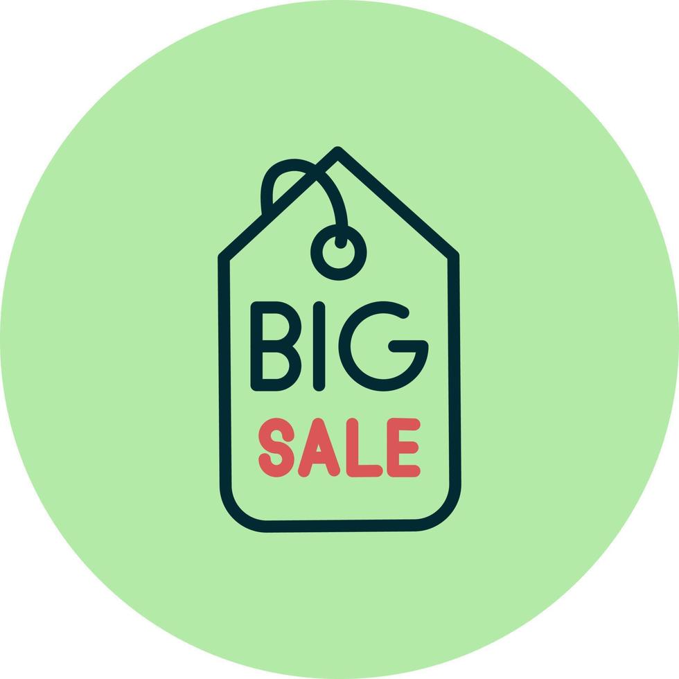 Big Sale Vector Icon