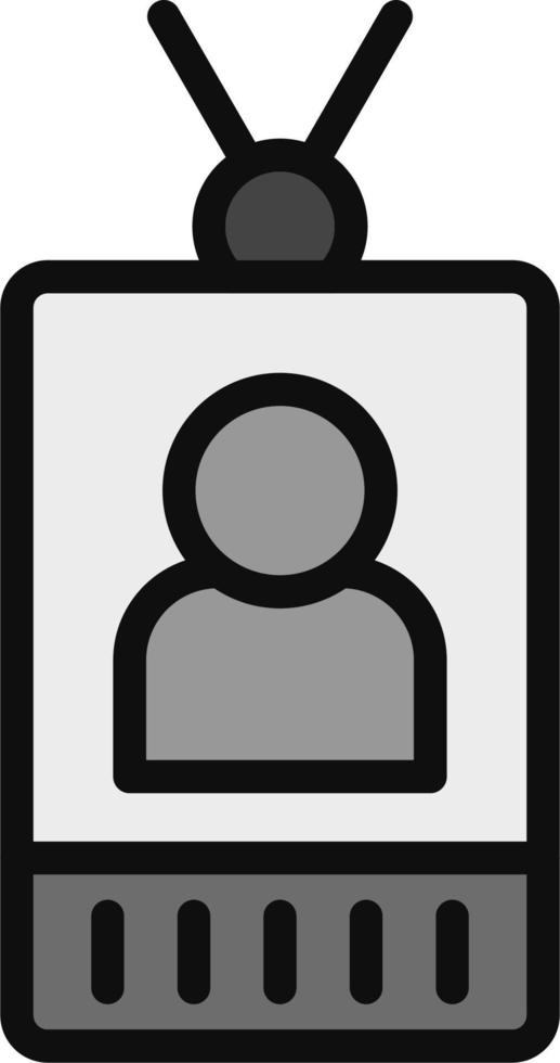 Press Pass Vector Icon