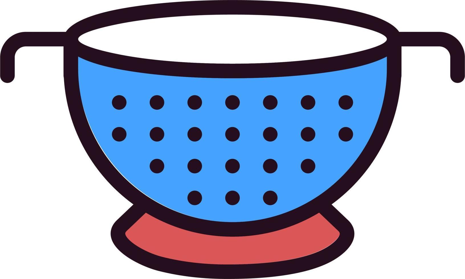 Colander Vector Icon
