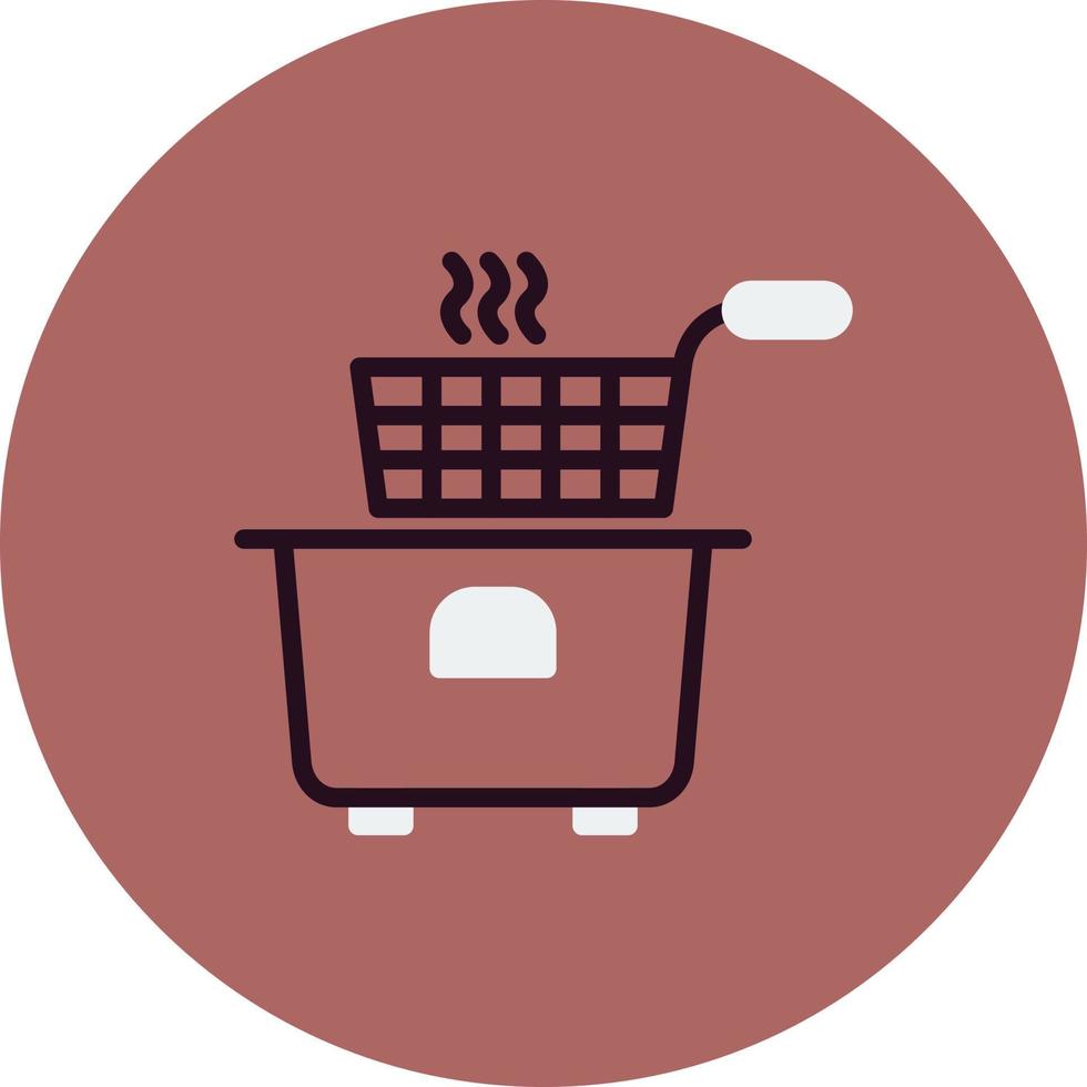 Deep Fryer Vector Icon