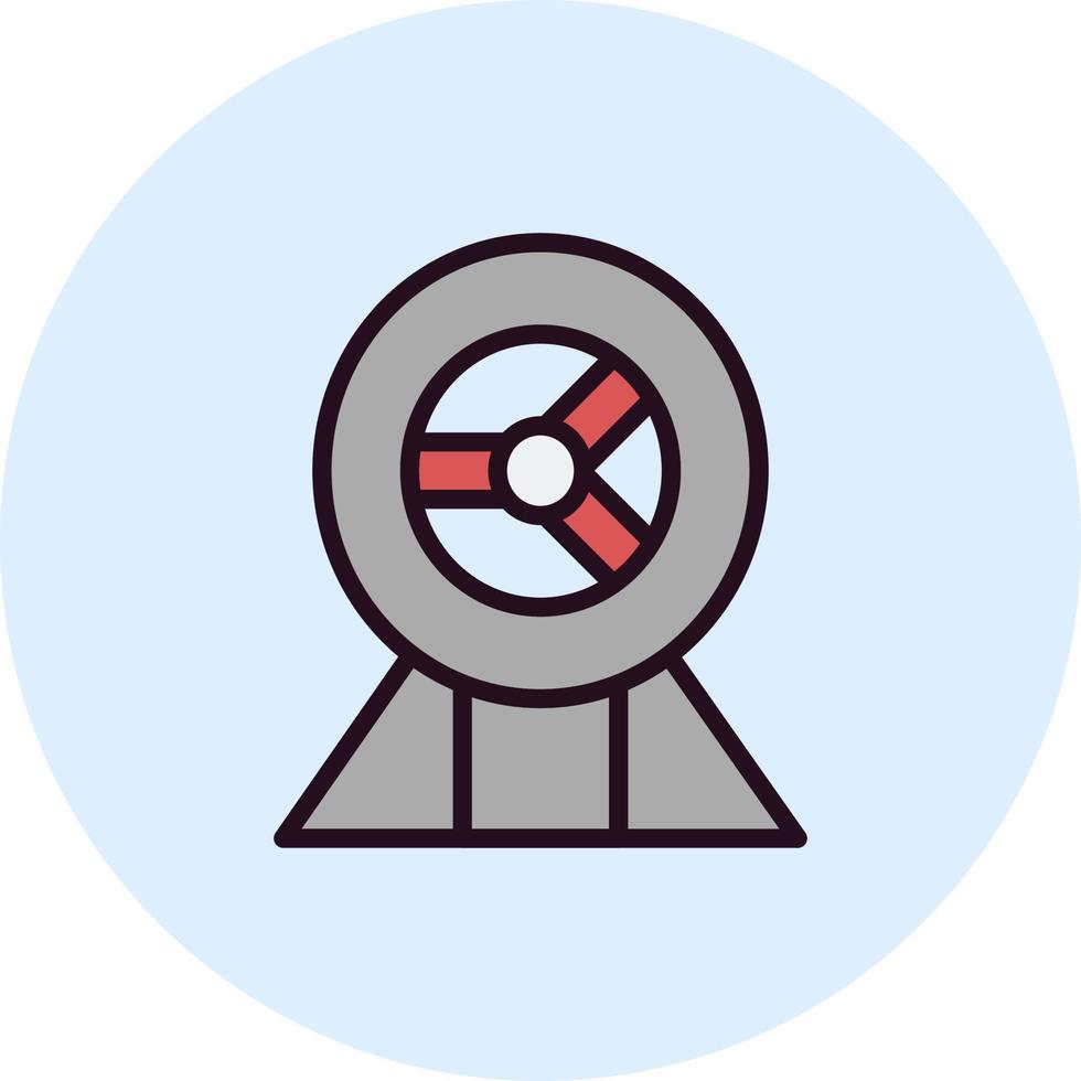 Hamster Wheel Vector Icon