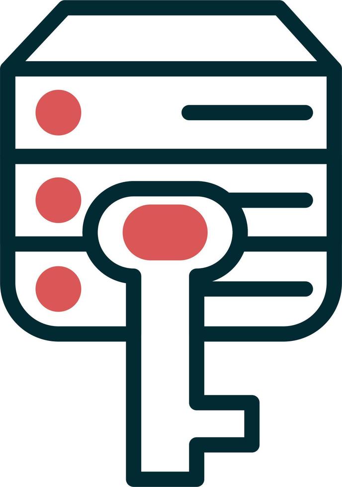 Data Encryption Vector Icon
