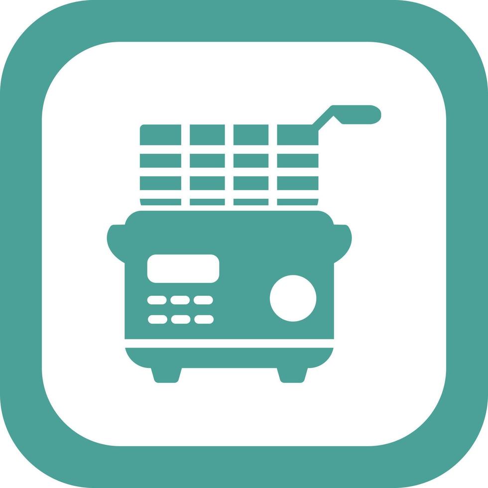 Deep Fryer Vector Icon