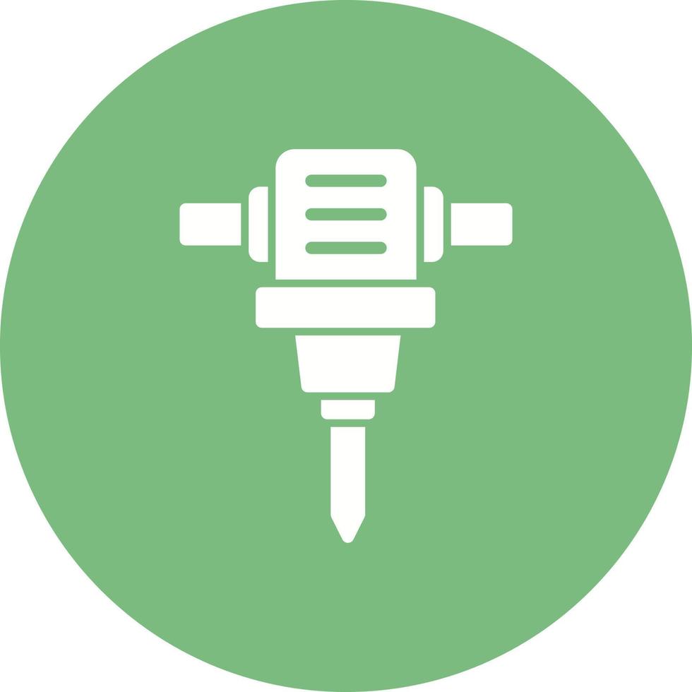 Drill Hole Machine Vector Icon