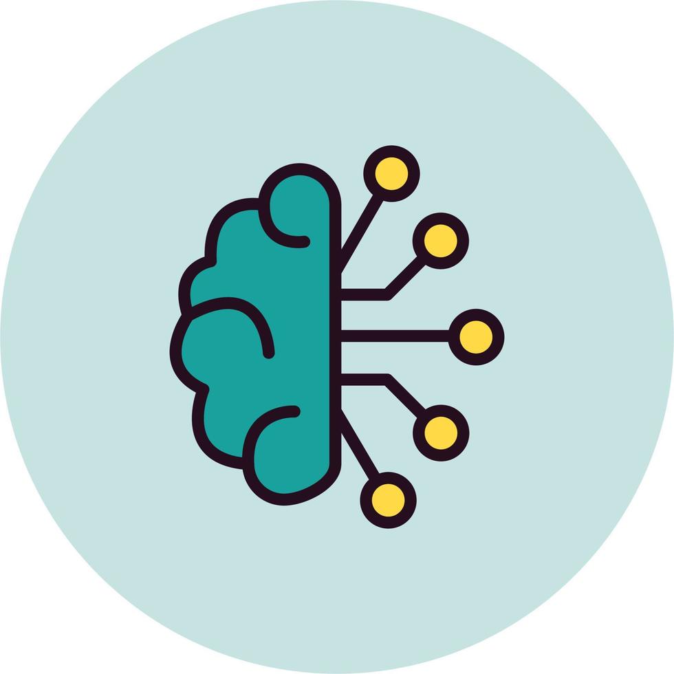 Artificial Intelligence Vector Icon