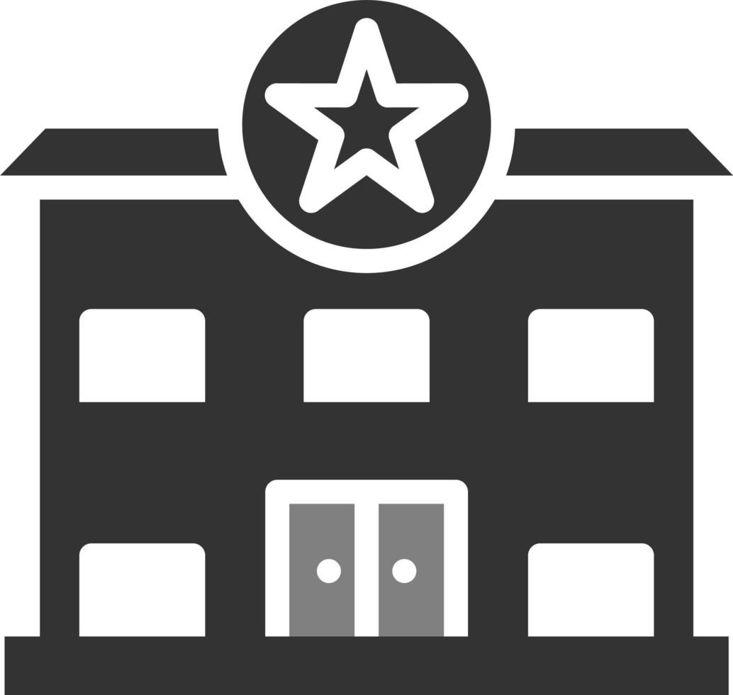 Police Station Vector Icon