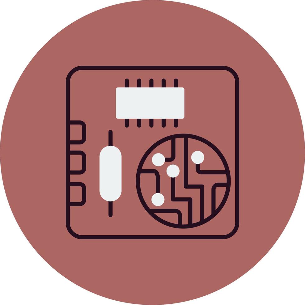 Pcb board Vector Icon