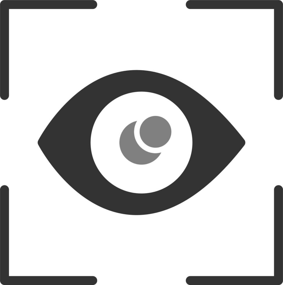 Eye Scanner Vector Icon