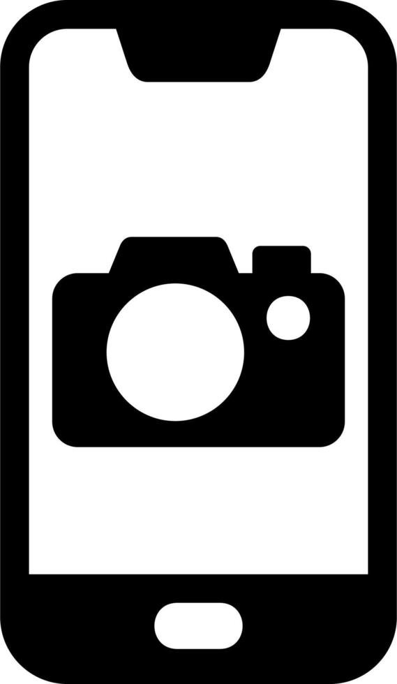 Smartphone Camera Vector Icon