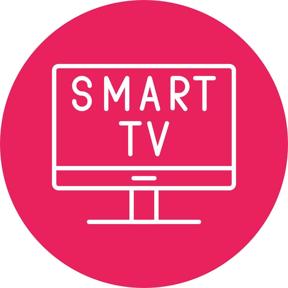 Smart Tv Vector Icon