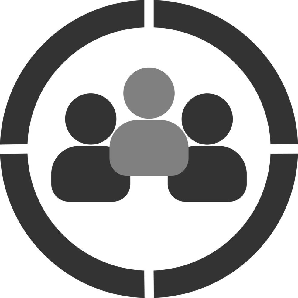 Target Audience Vector Icon