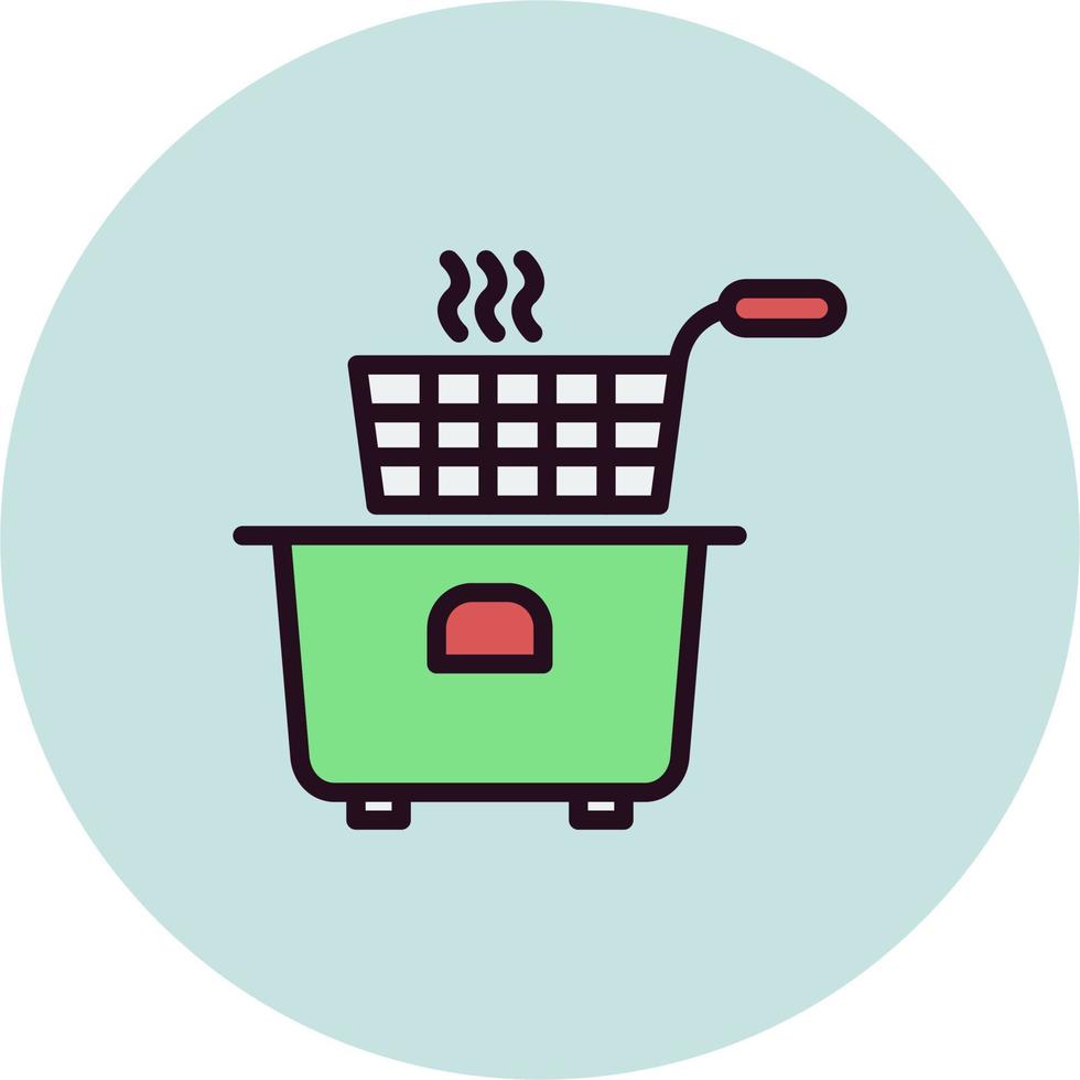 Deep Fryer Vector Icon